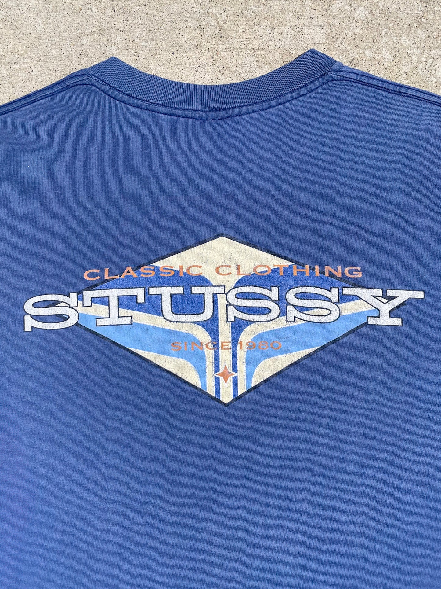 90s STUSSY CLASSIC MADE IN USA T-SHIRT / XL