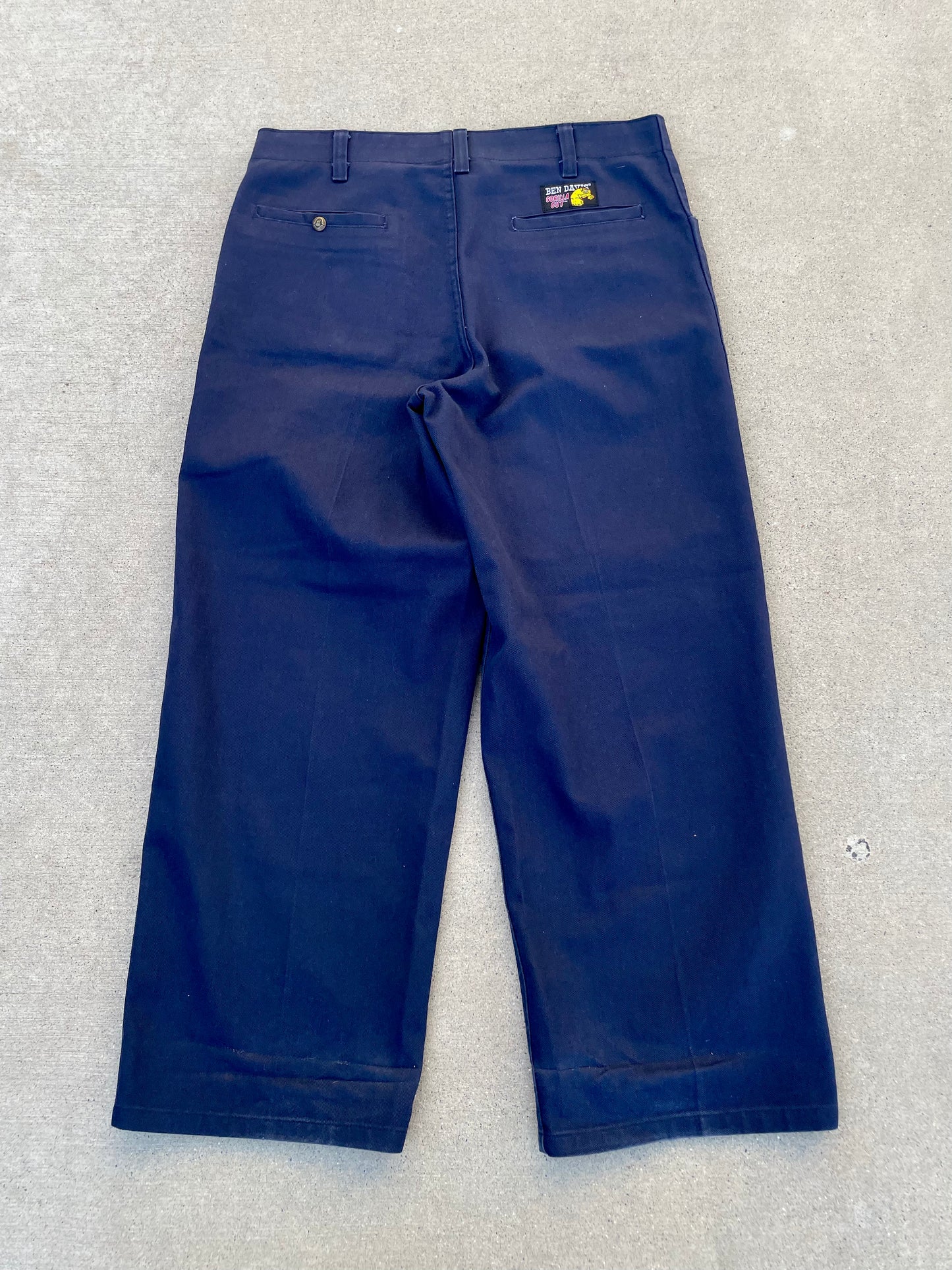 90s BEN DAVIS GORILLA CUT PANTS / 38