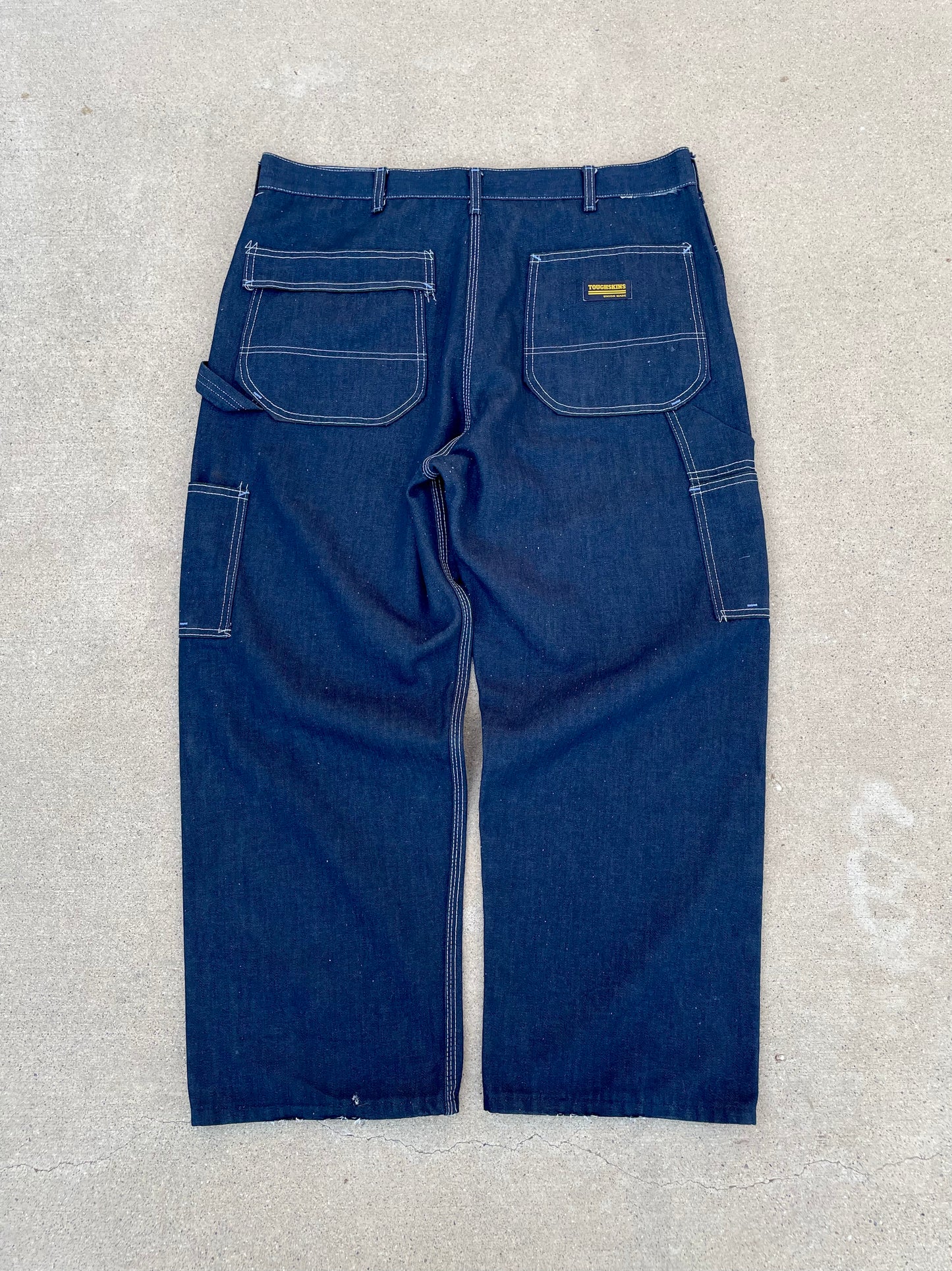 80s SEARS TOUGHSKINS CARPENTER PANTS / 38