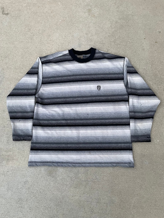 00s JNCO STRIPED LONG SLEEVES MADE IN USA / L