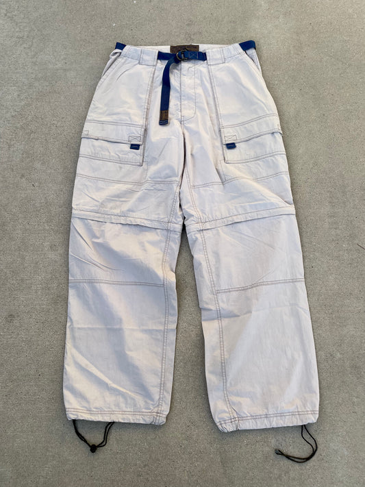 90s ABERCROMBIE PARACHUTE PANTS / L