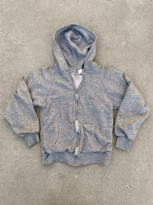 60s THERMAL LINED MCGREGOR ZIP UP HOODIE / S