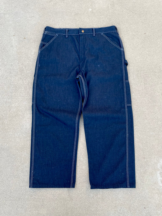 80s SEARS TOUGHSKINS CARPENTER PANTS / 38